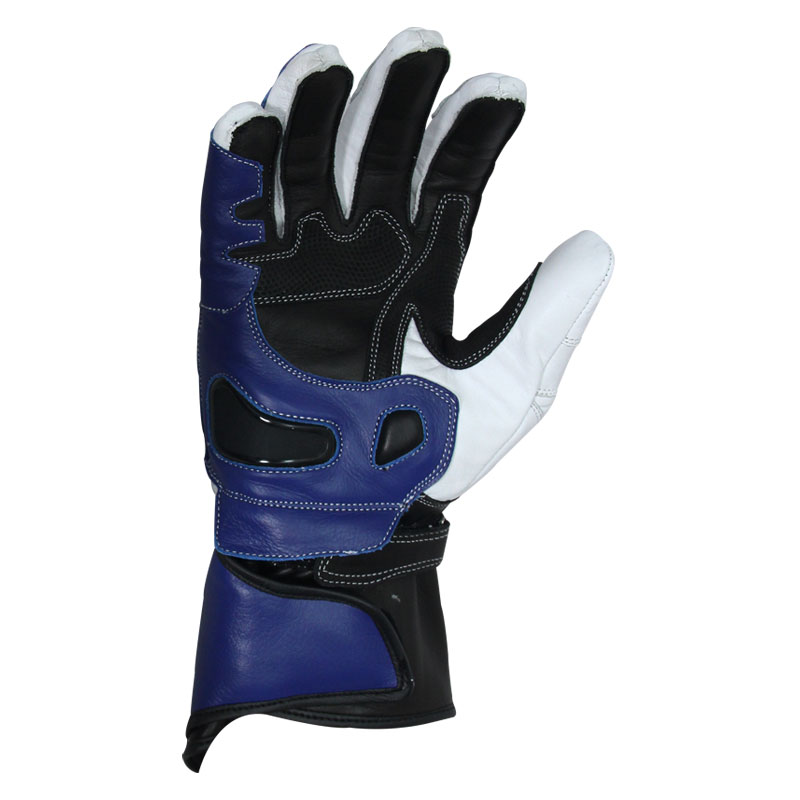 Motorcycle Blue Racing gloves