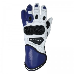 Motorcycle Blue Racing gloves