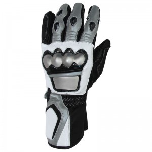 Moto Silver Racing gloves